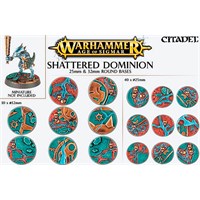 Shattered Dominion Round Base 25+32mm Warhammer Age of Sigmar